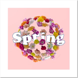 Blooming into Spring Fresh Pink Posters and Art